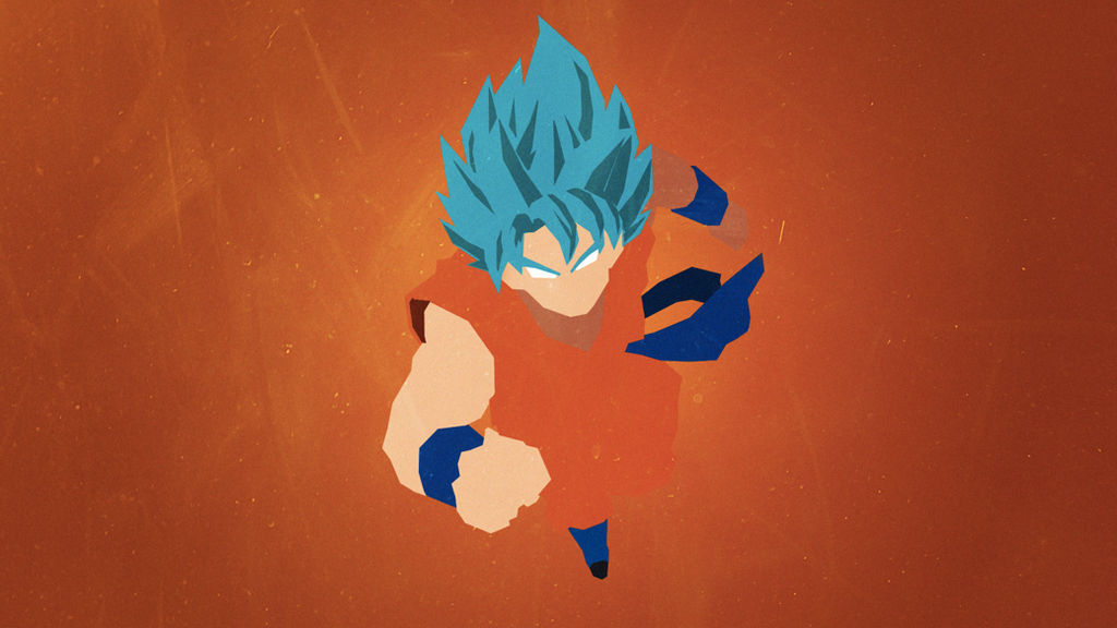 Goku Minimalist Wallpaper by Kokeen on DeviantArt