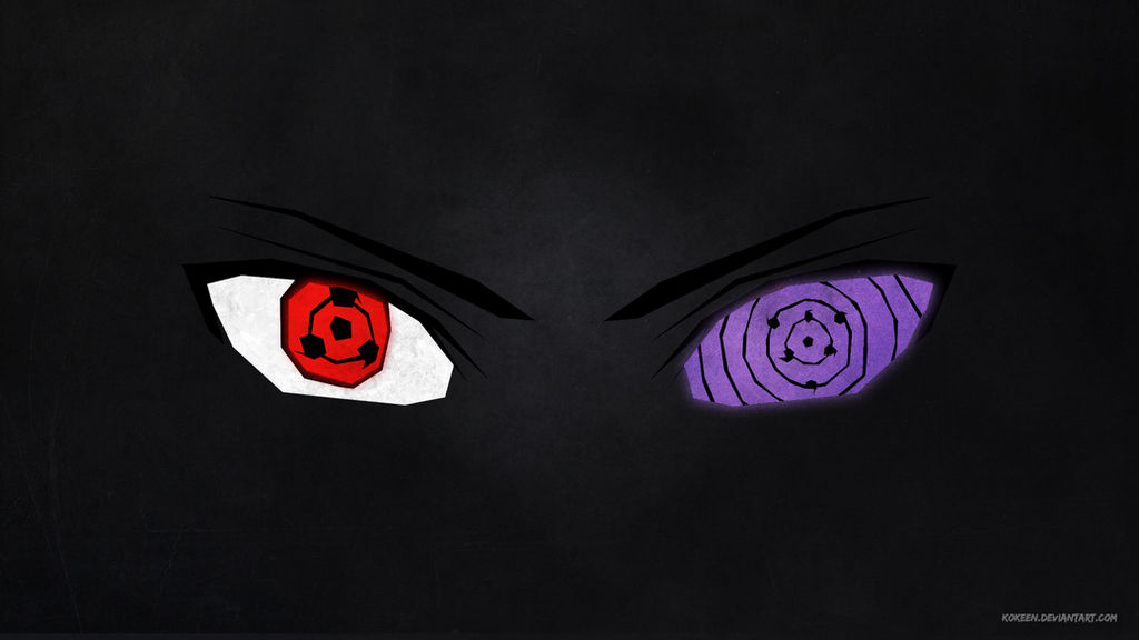 Oc Rannegans Sharingan And Rinnegan Wallpaper 4k