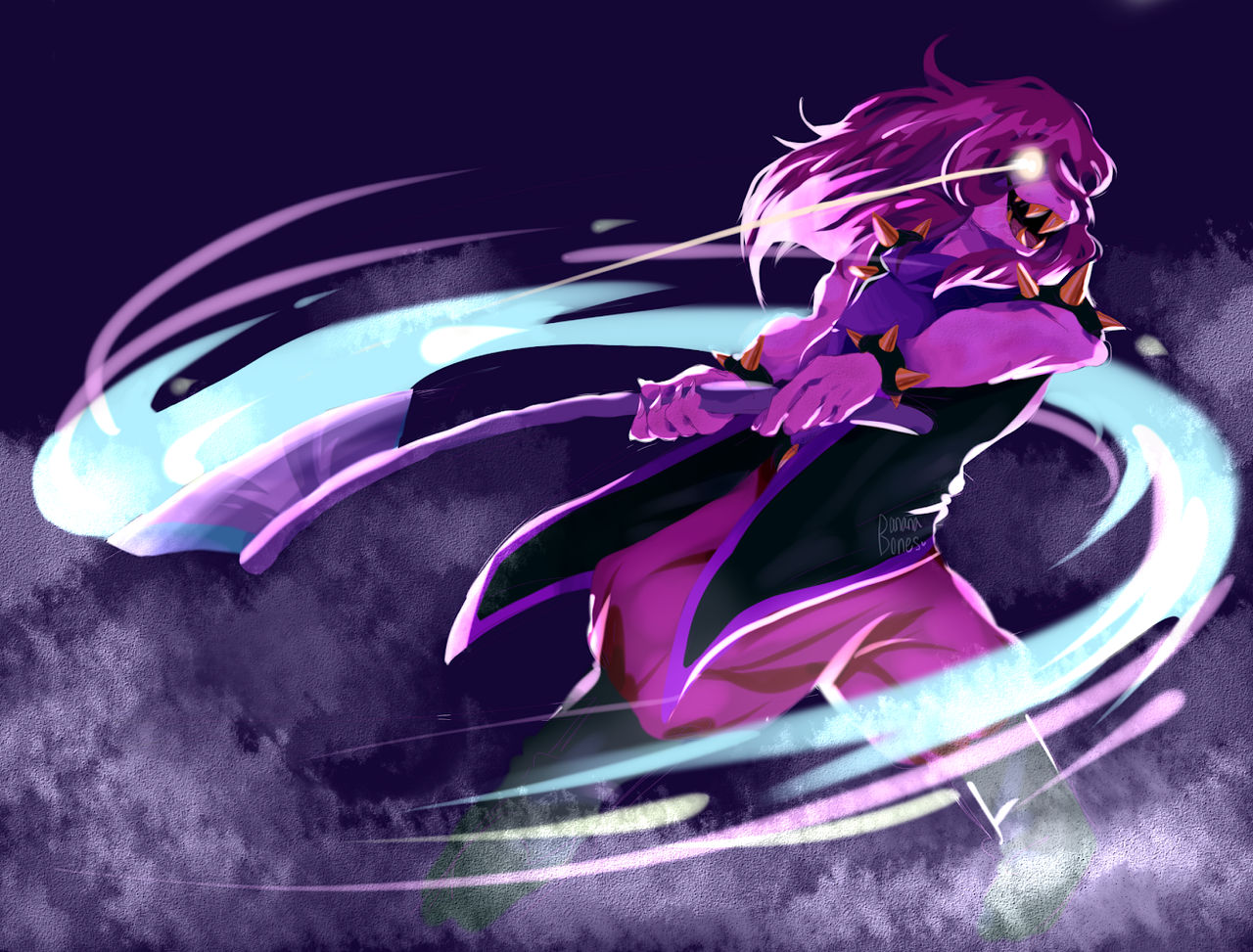 Susan From Delta Rune Monthly Feature - Susie (Deltarune) by Tears-of-Xion on DeviantArt