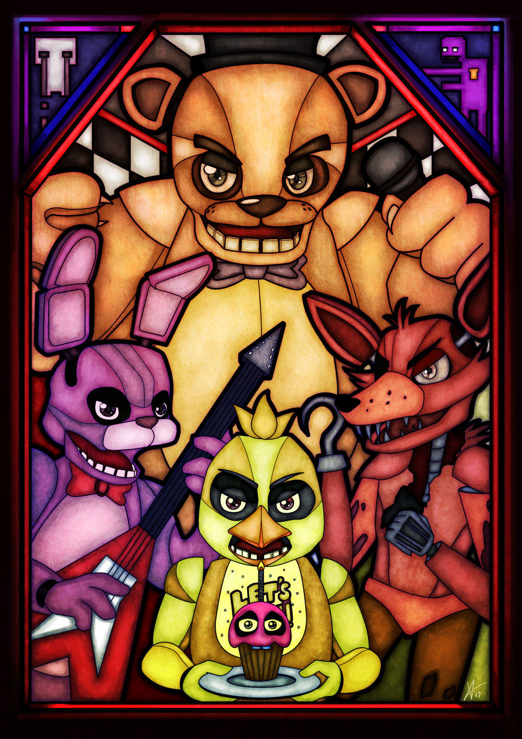 Images Of Drawing Cartoons 2 Fnaf Vk