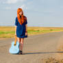 Red Hair Blue Guitar 1