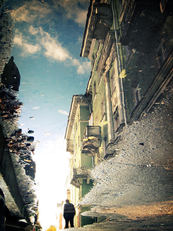 Street in the Puddle II