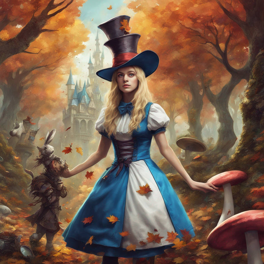 Fall fantasy Alice in the wonderland by JAIamcelestial on DeviantArt