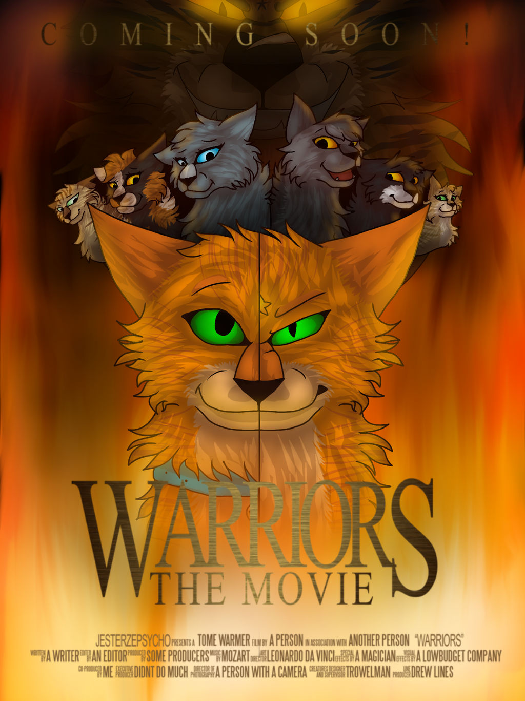 Warriors movie poster by StarfurTheWarrior on DeviantArt