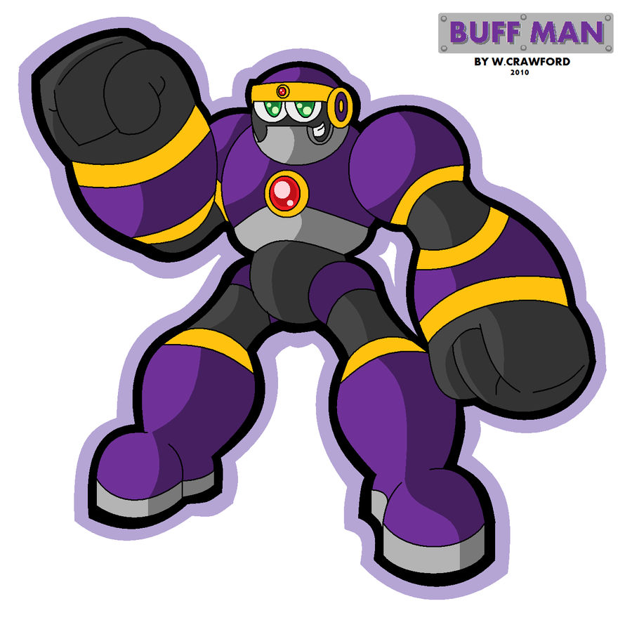MegaMan Buff Man by frgrgrsfgsgsfgggsfsf on DeviantArt