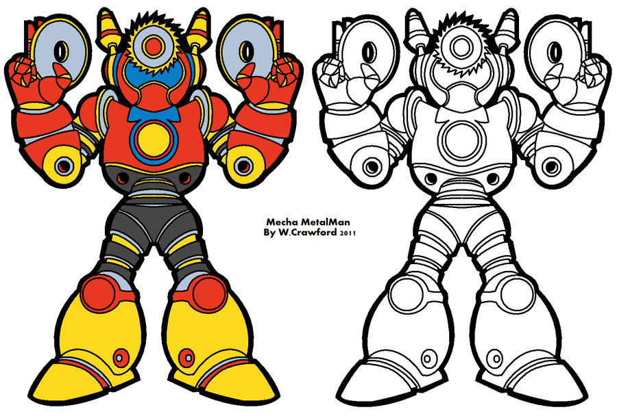 MegaMan Mecha MetalMan