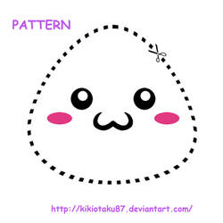 2011 Pattern for onigiri plush