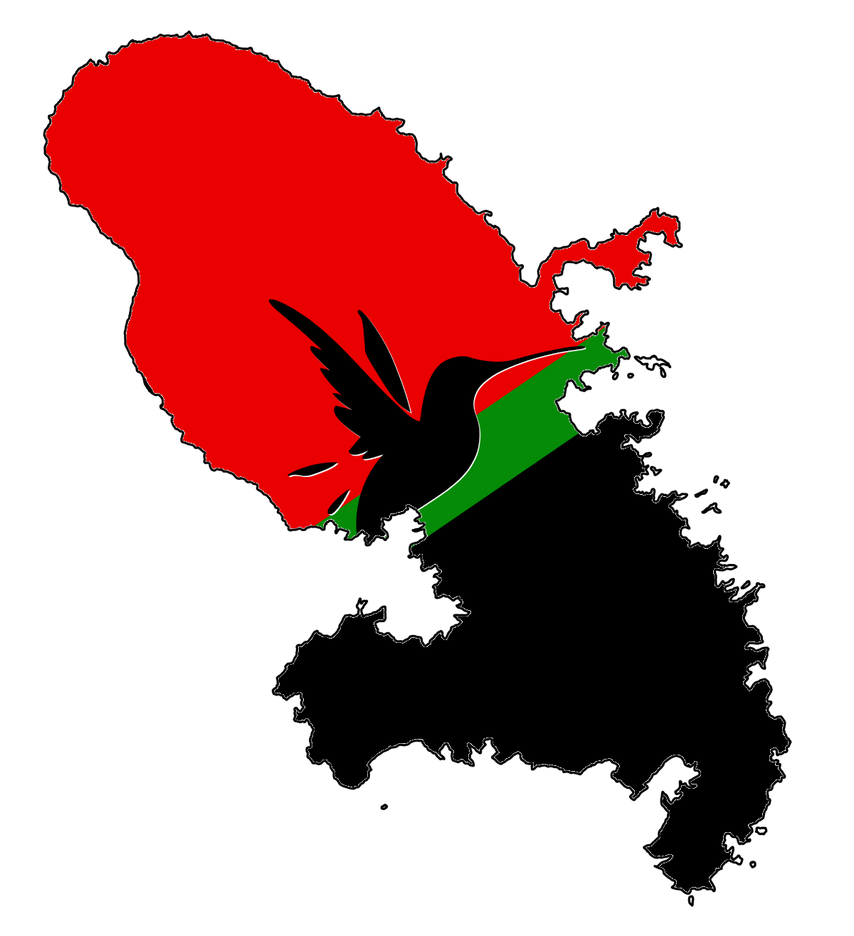 Flagmap of Martinique by popup345 on DeviantArt