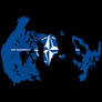 Flagmap of NATO / OTAN
