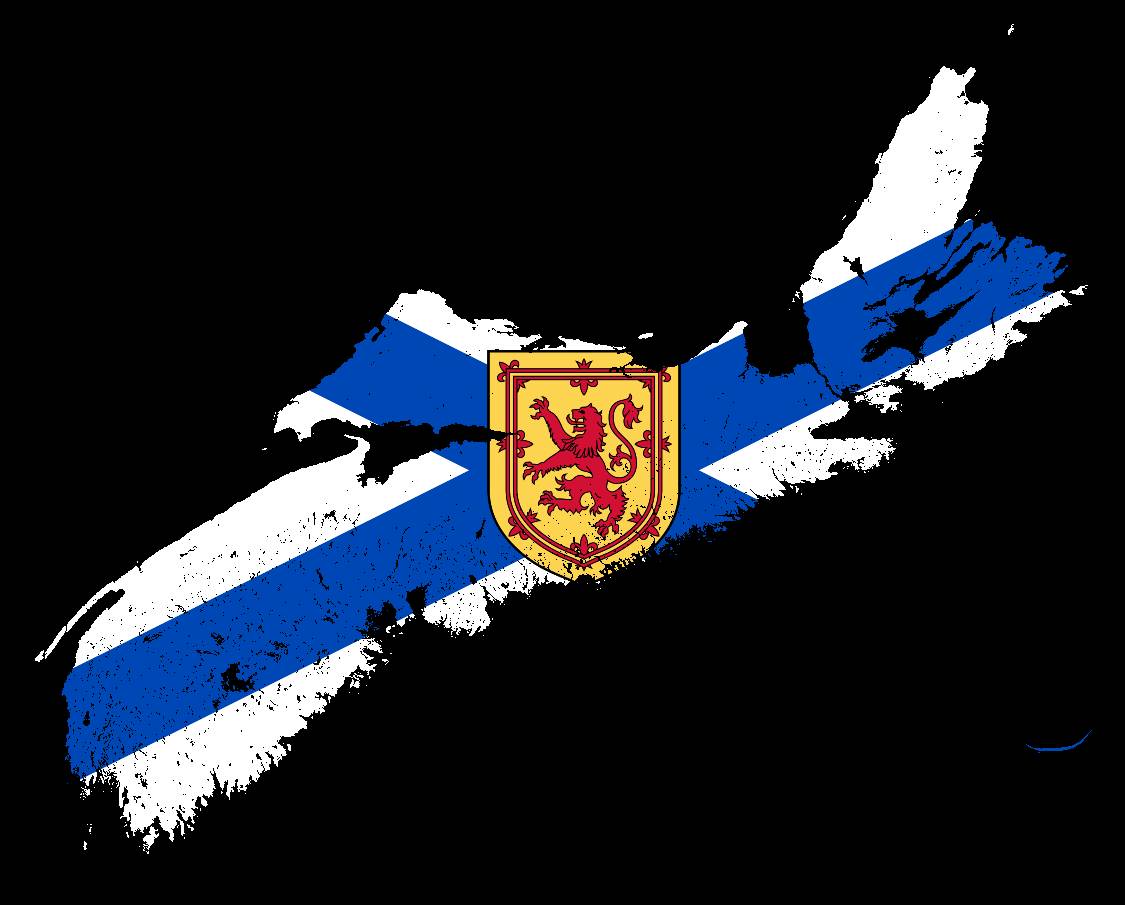 Flagmap of Nova Scotia, Canada by popup345 on DeviantArt