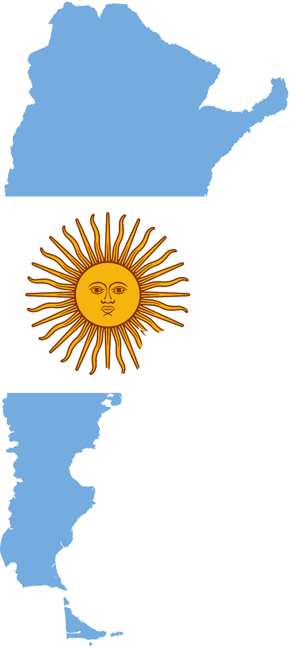 Flagmap of Argentina by popup345 on DeviantArt