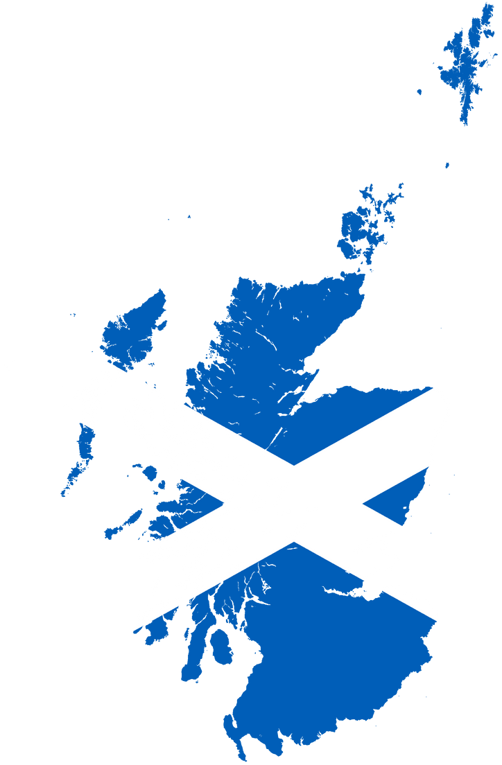 Flagmap of Scotland by popup345 on DeviantArt