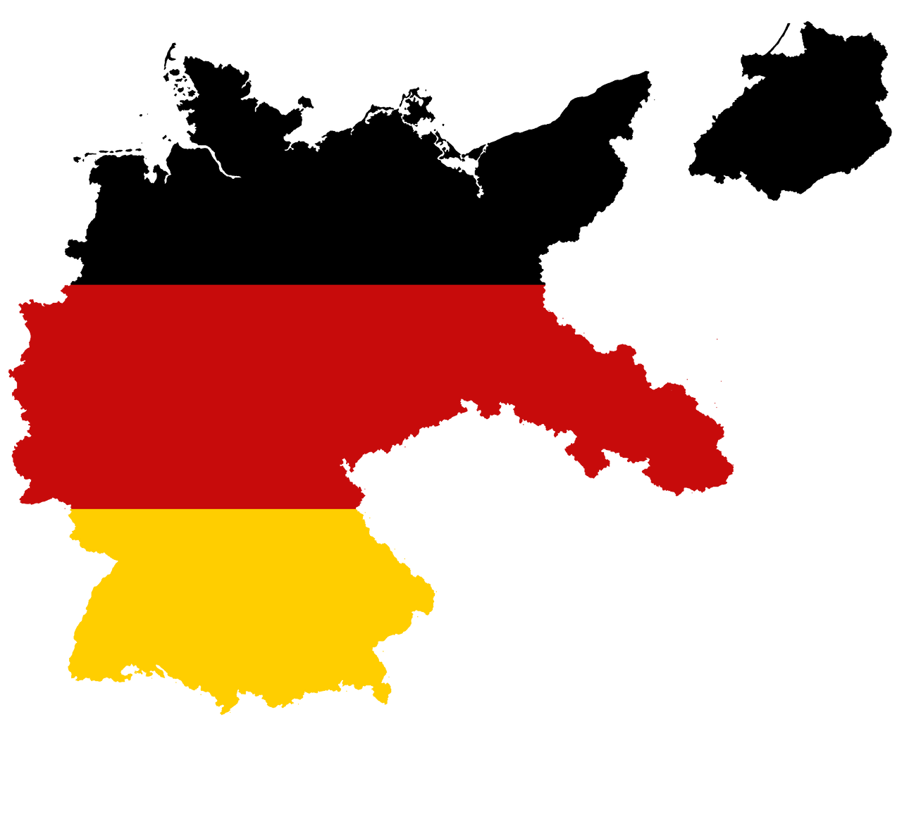 Flagmap of the Weimar republic by popup345 on DeviantArt
