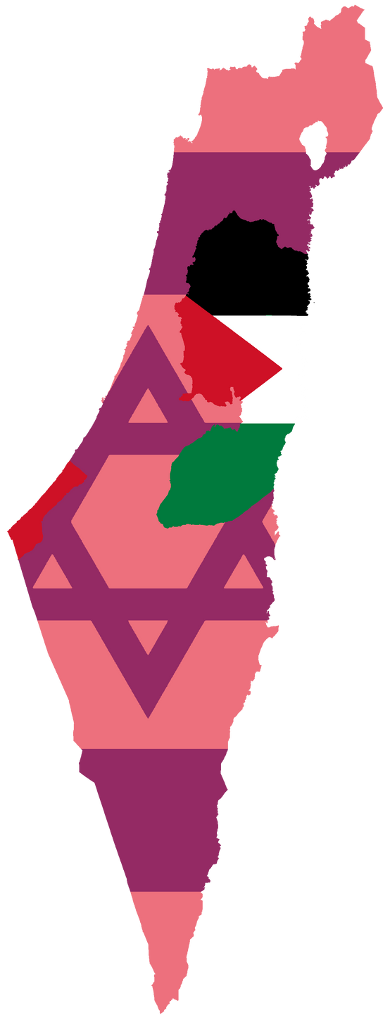 Flagmap of Palestine with Israeli territories by popup345 on DeviantArt