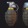 3D MK2 Grenade - PBR / Low poly
