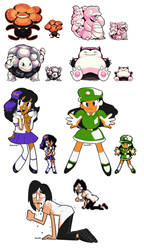 pokemon sprite redraws