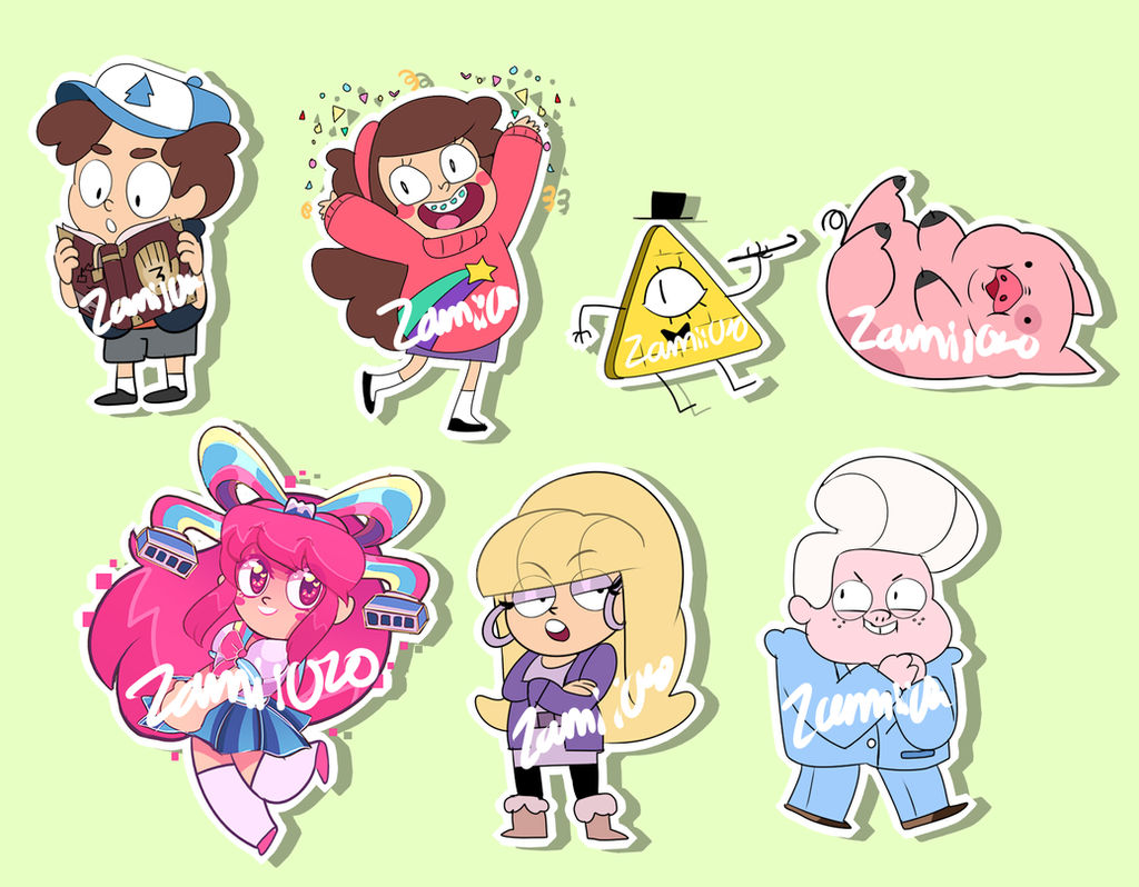 Gravity Falls Stickers