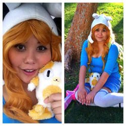 Fionna cosplay pics by Zamiiz