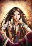 Tibetan Ritual by XiaoBaiArt
