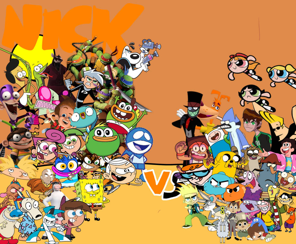 Cartoon Network vs Nickelodeon 2! by SouthDorugduaba on DeviantArt
