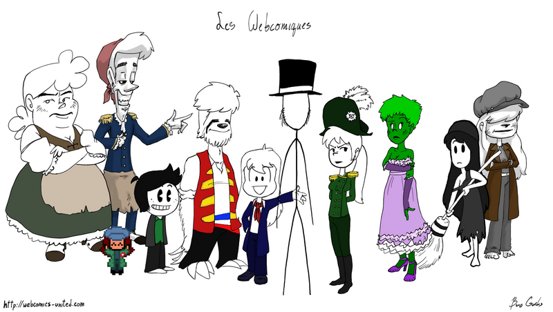 Webcomics United Cosplay Special - Les WUs by pro-mole