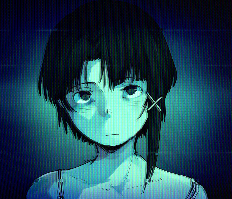 Let's all love Lain by DrawWhatYouLike on DeviantArt