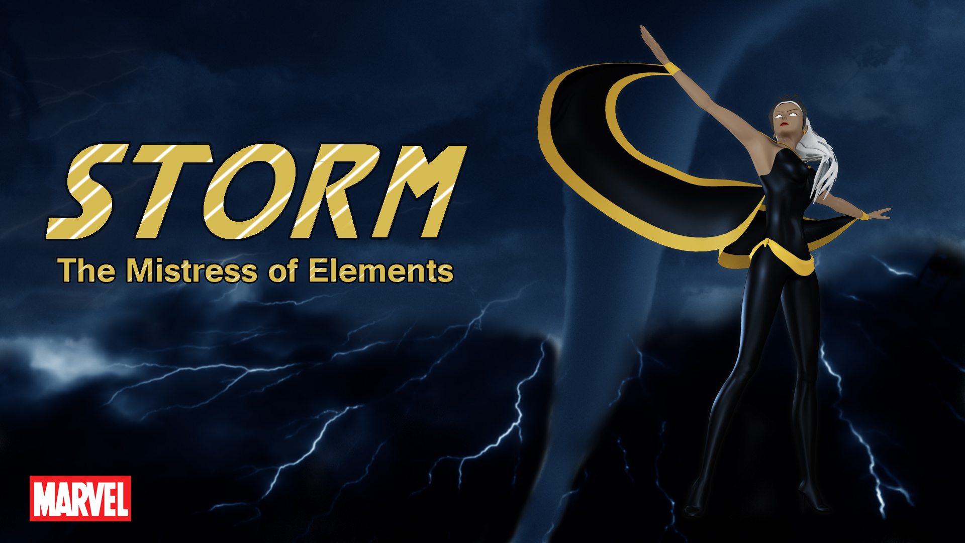 Storm The mistress of elements