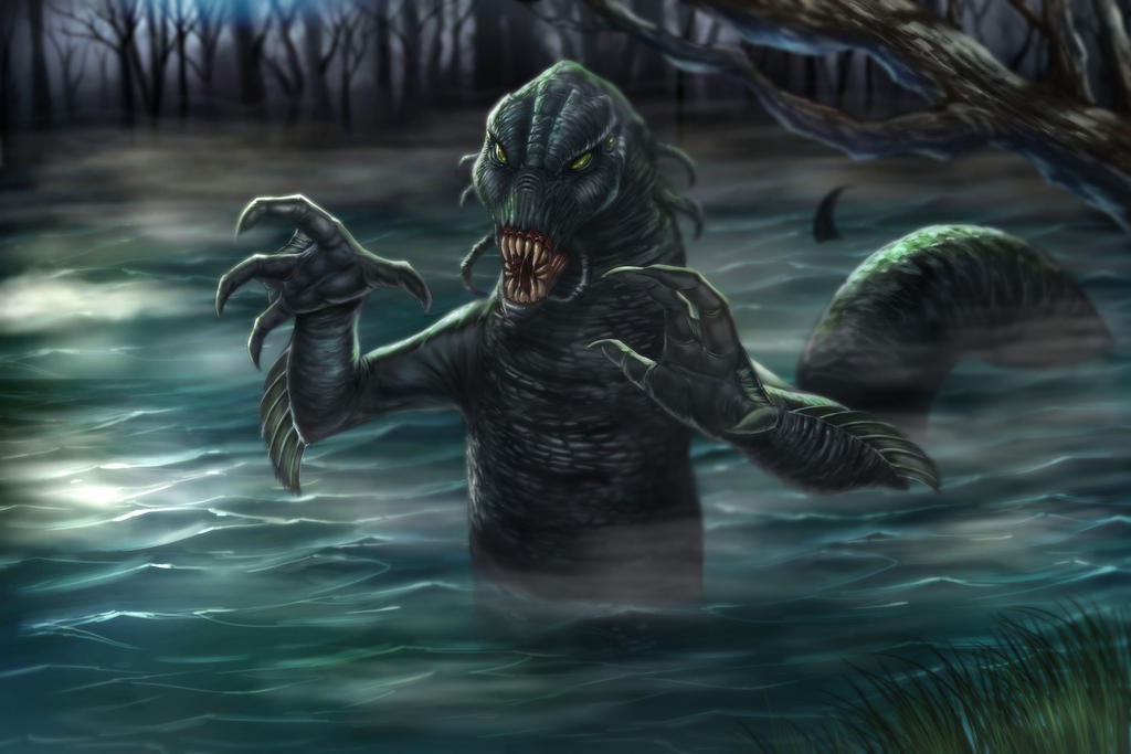 Монстры в озерах. Лохнесское чудовище криптиды. Озёрный монстр. Озерное чудовище. Водяное чудовище.