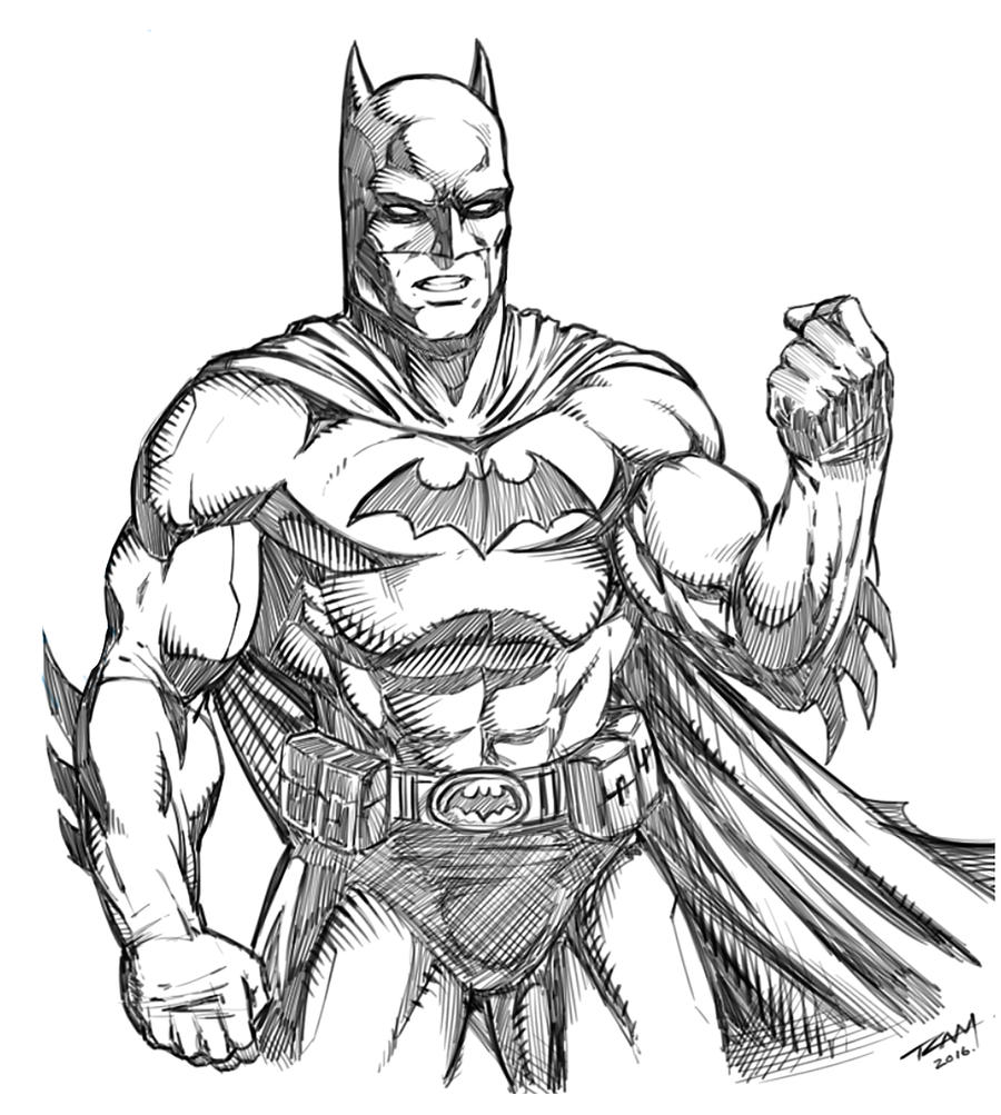 Batman Drawing by robertmarzullo on DeviantArt