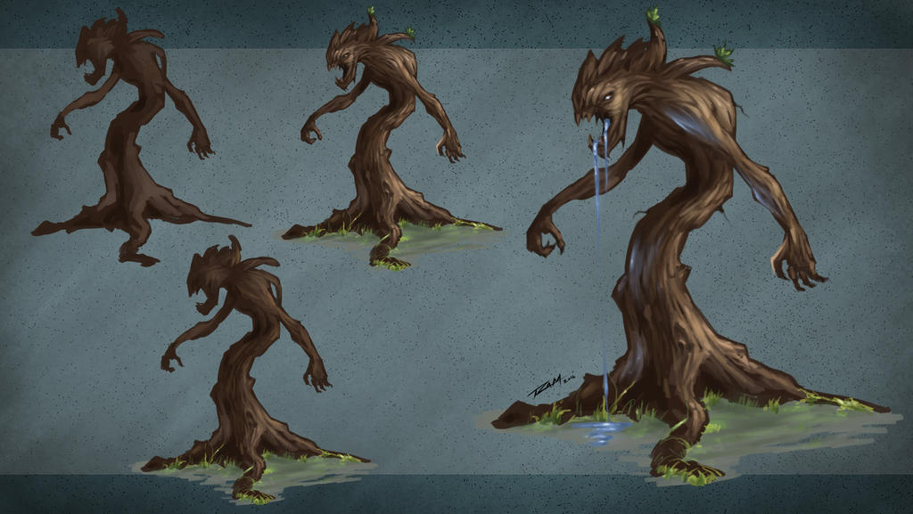 Tree Creature Study by robertmarzullo on DeviantArt