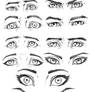 Eye Expressions Male and Female