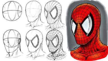 wallpapers Superhero Mask Drawing Reference tutorial character superhero on drawing