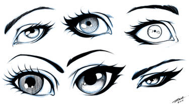 Eyes 6 Different Styles