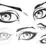 Comic Eyes Study Sheet