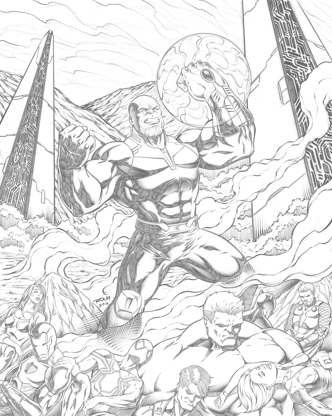 Avengers Infinity War By Robertmarzullo On DeviantArt