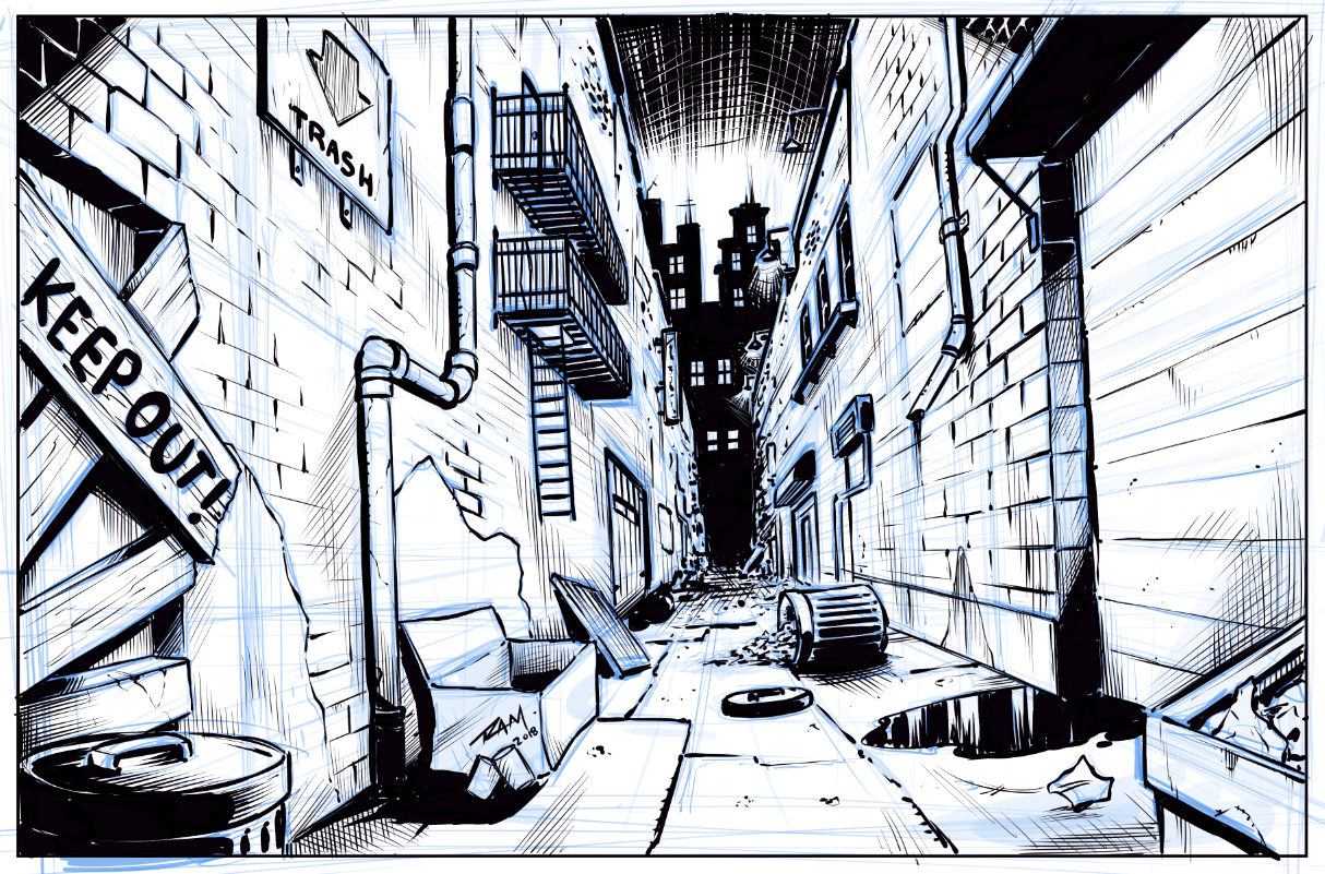 Comic Art Background Alleyway By Robertmarzullo On Deviantart Comic Art Background Alleyway By Robertmarzullo On Deviantart