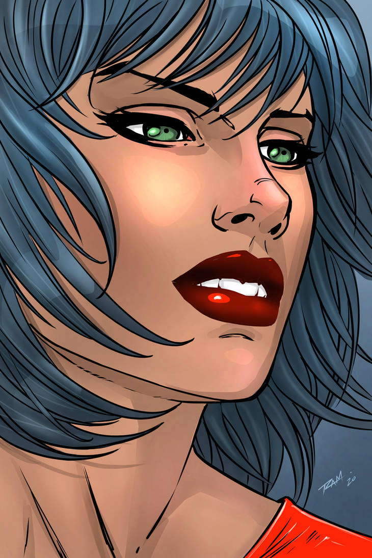 Comic Style Face - Art Process by robertmarzullo on DeviantArt