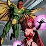 Scarlet Witch and Vision - Colors