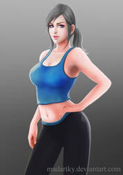 Wii Fit Trainer by madartky