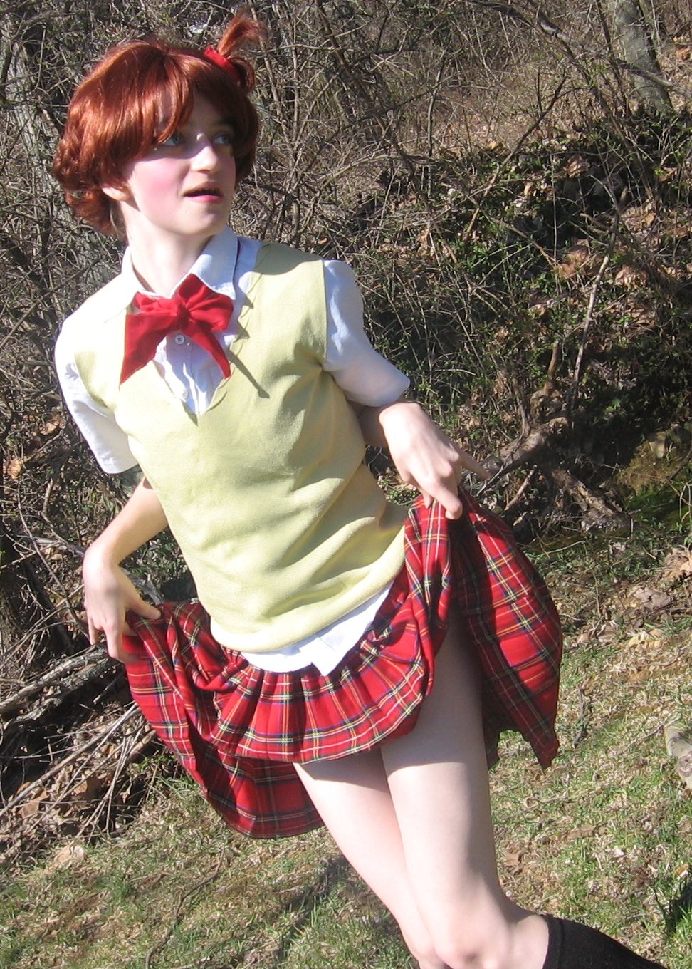 Crossdressing Yosuke by RazuKat on DeviantArt