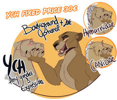 TLK YCH FIXED PRICE|| 5 slots by Giiana