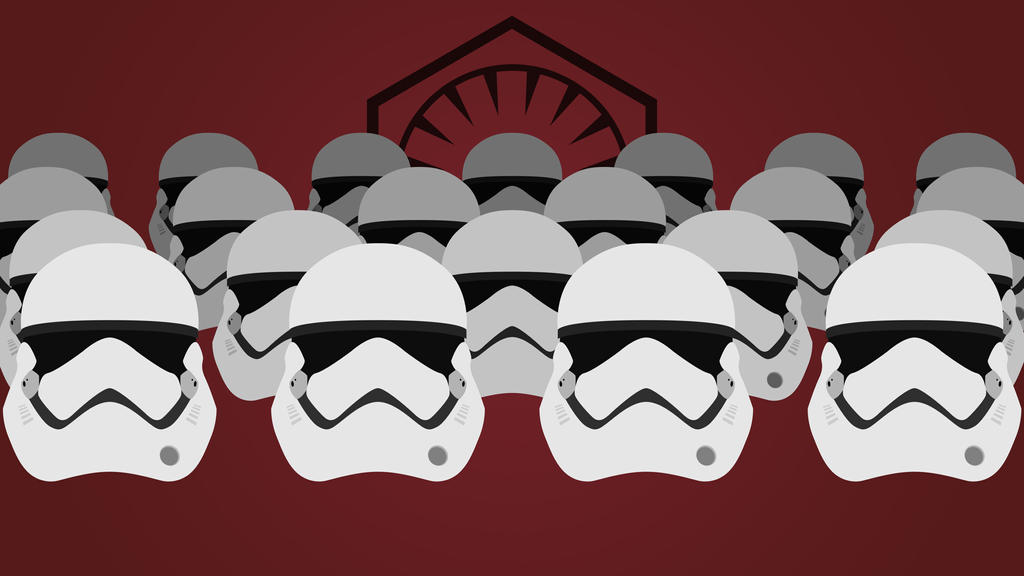 First Order Deviantart FIRST ORDER STORMTROOPER ARMY (4K) by TheGoldenBox on DeviantArt