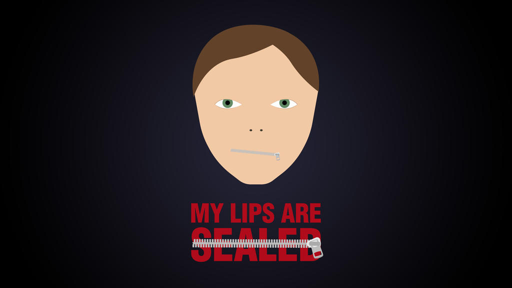 MY LIPS ARE SEALED (4K) by TheGoldenBox on DeviantArt.