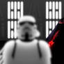 Darth Vader Death Star Hallway (Wide 4K)