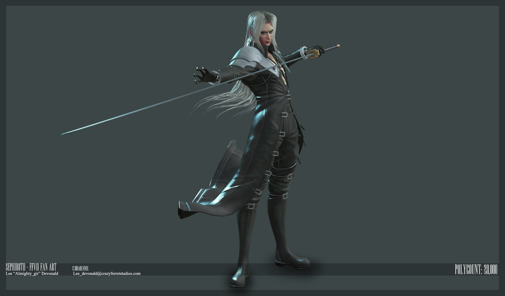 Sephiroth - Final with jacket... again.