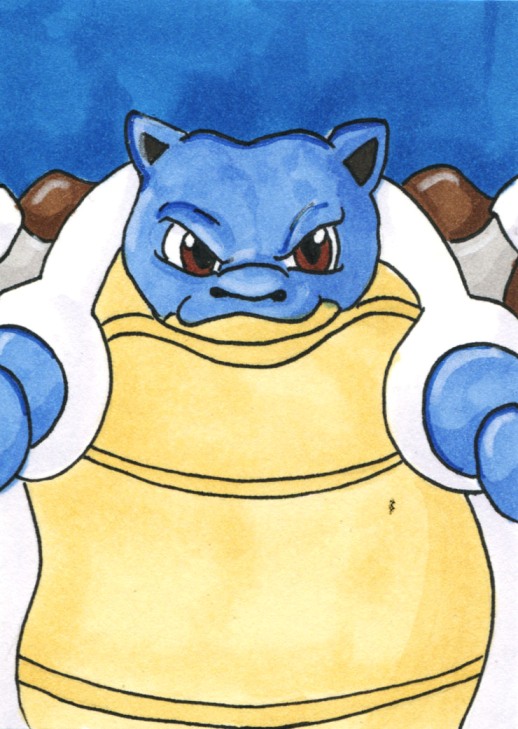 Supernova 2014 ACEO - Blastoise