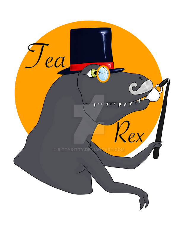 Movember - Tea-Rex
