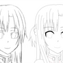 Asuna (Stages drawn)