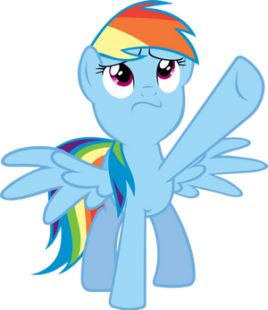 Resolute Rainbow Dash