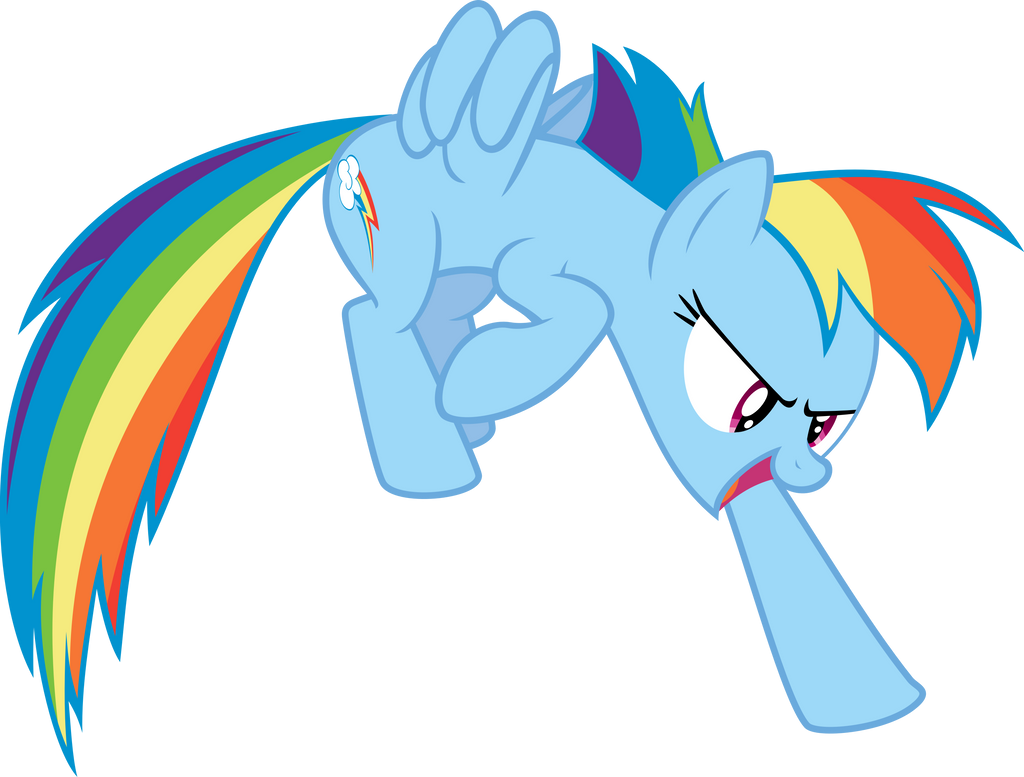 Rainbow Dash Pointing